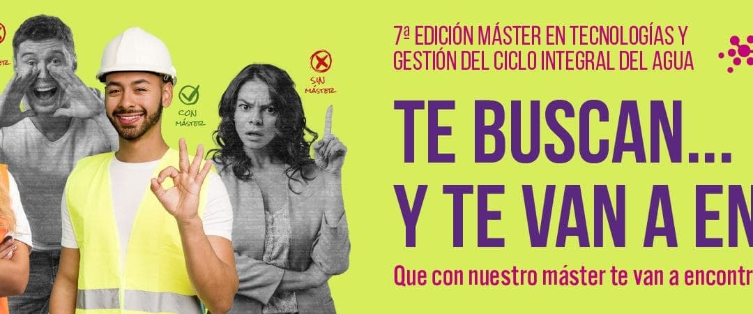 Apertura plazo de preinscripción del máster Tecnologías y Gestión del Ciclo Integral del Agua de EMASESA